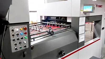 Platine de découpe et de dorure automatique à plat HF-1300MTE