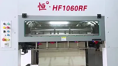 Machine automatique de découpe et rainage à plat avec unité de dénudage HF-1060RF (Usage Intensif)