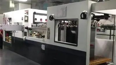 Machine de découpe et rainage automatique à plat HF-1060R